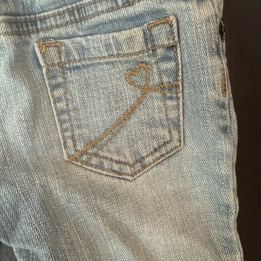 Y2K EST 1989 Childrens Place Toddler Girls 12 Mo. Embroidered Fairy Flare Jeans